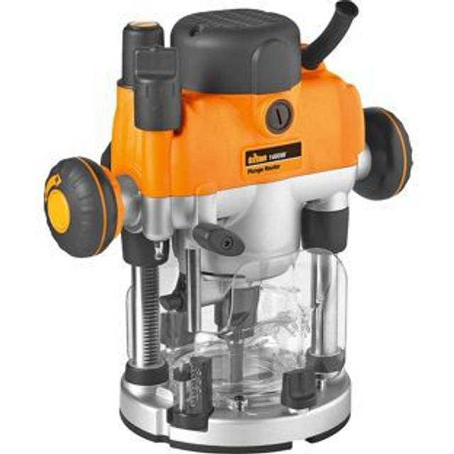 Triton MOF001 1/4" Corded Electric Dual-Mode Precision Plunge Router - 1400W
