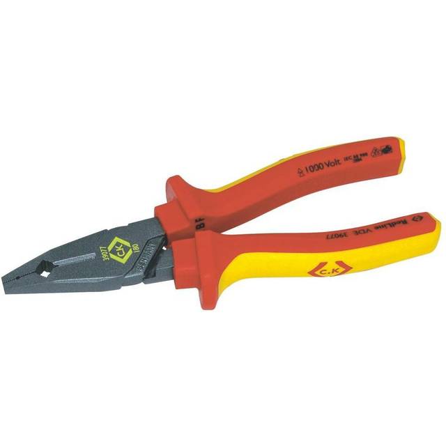 CK RedLine VDE Insulated Electricians Combination Pliers 180mm