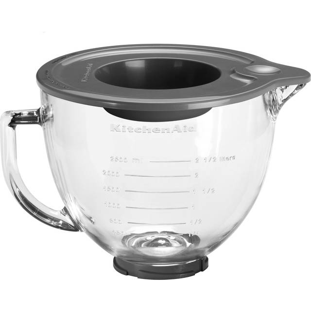 KitchenAid 4.8L Glass Mixing Bowl - Clear