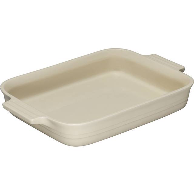Le Creuset Le Creuset Heritage ugnsform 32 cm Meringue - Beige