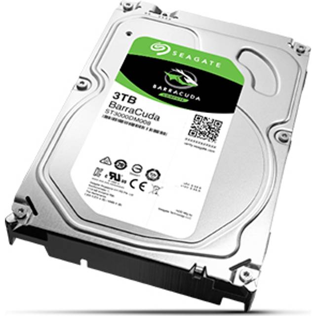 Seagate Barracuda (ST500DM009) 3,5 tum 500 GB intern hårddisk (SATA 6Gb/s, 7200 rpm, 32 MB Cache)
