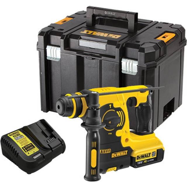 DCH253M1 Cordless 18V sds+ Plus Rotary Hammer Drill with 4Ah Battery, Charger and Carry Case - Dewalt