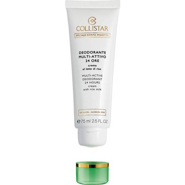 Collistar Multi-Active Deodorant 24 Hours Cream 75 ml Alcohol Free - With Rice Milk