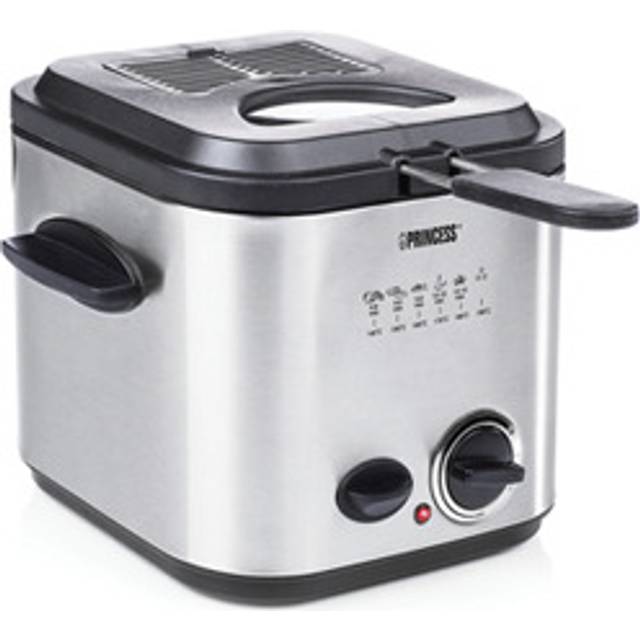 Princess 182611 Fritös 1.2 l 840 W 6 fonduegafflar Rostfritt stål (borstat)