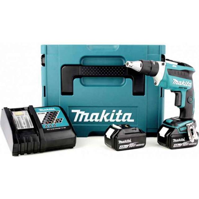 Makita DFS452RMJ 18v Brushless Lithium Ion Screwdriver - 2 x 4.0ah Batteries