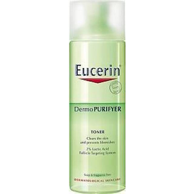 Eucerin dermopurifyer oil control facial toner 200ml, clearing toner to unblock