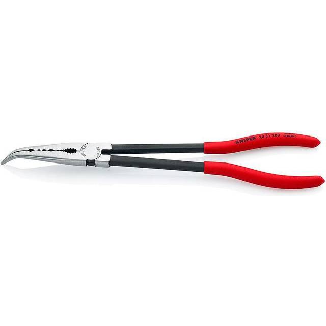 Knipex Monteringstång med tvärprofiler svart, försedd med korrosionsskydd, med plastöverdrag 280 mm 28 81 280