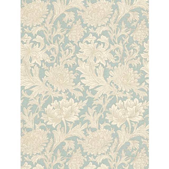 Morris & Co Brer Rabbit Indigo Vellum tapet