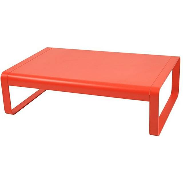 Fermob - Bellevie Low Table H 36 - lehmgrau/texturiert/BxHxT 103x36x75cm - clay grey (36.0 x 103.0 x 75.0cm)