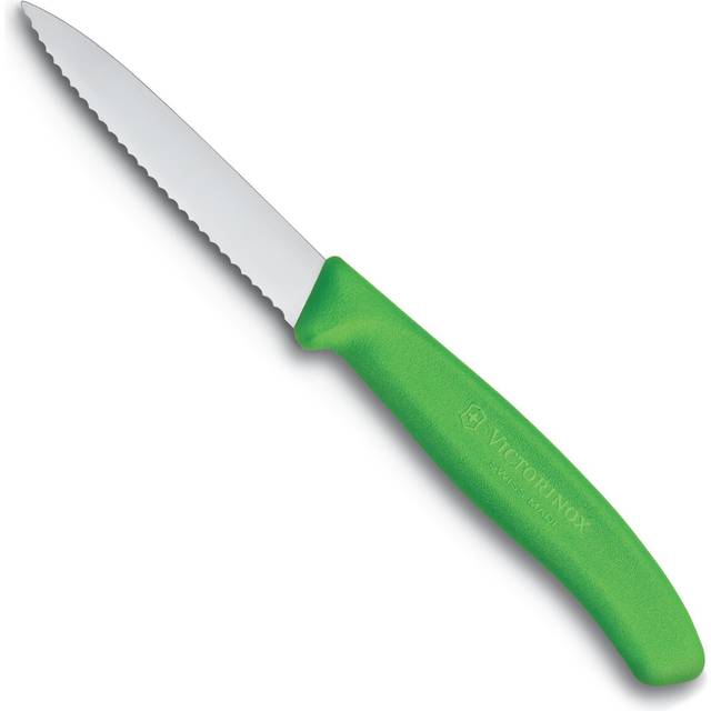 Victorinox Swiss Classic 8cm Paring Knife Point Serrated Green (67636L114)