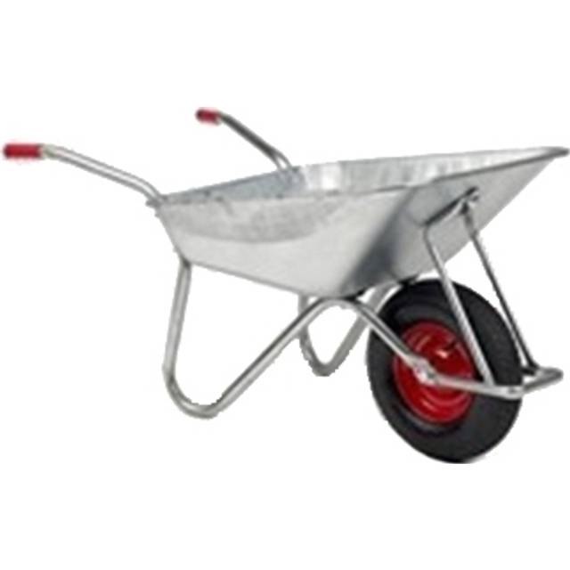 Ravendo 100 l, reinforced pneumatic tyres, 100 l, reinforced pneumatic tyres, LxW 1250 x 680 mm, silver