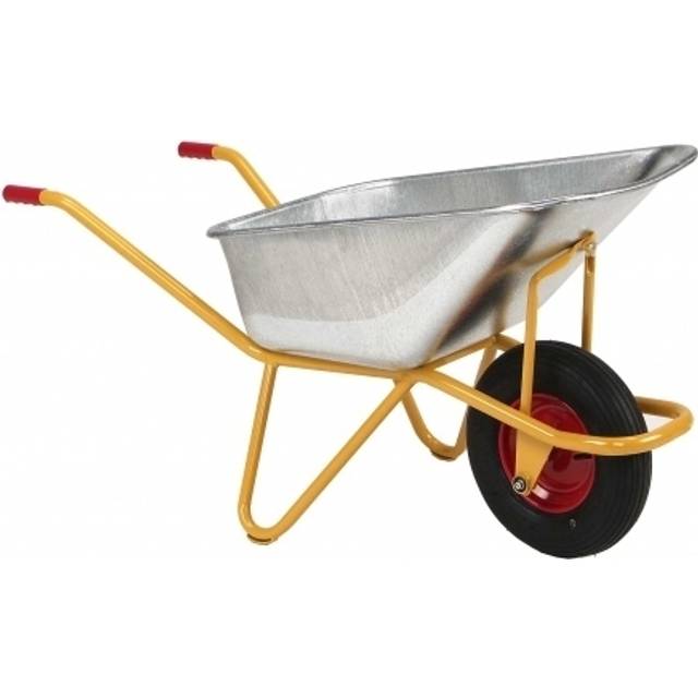 Ravendo shock absorbent pneumatic tyres, shock absorbent pneumatic tyres, LxW 1310 x 590 mm - yellow, silver
