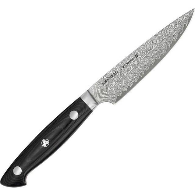 Zwilling Zwilling Kramer euro stainelss allkniv 13 cm Damaskus-svart - Silverfärgad