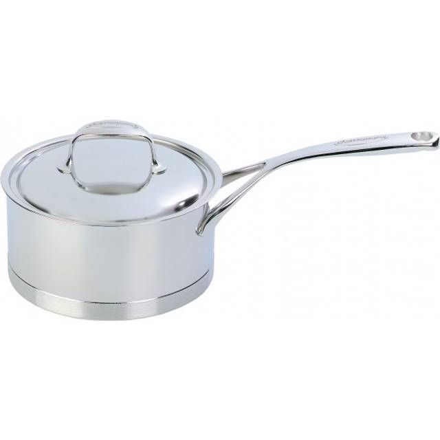 Demeyere Atlantis 7 20cm 18/10 Stainless Steel Sauce Pan With Lid (40850-340-0)