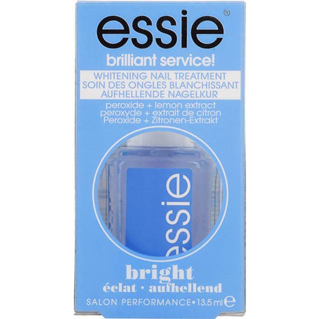essie Nagelvård lysande service/nagelvit ljus för synligt vitare och smidiga naglar, 1 x 13,5 ml
