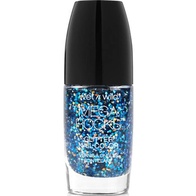 Wet 'n' Wild Mega Rocks Glitter Nail Color-Stick it to the Man, 1-pack (1 x 13 ml)