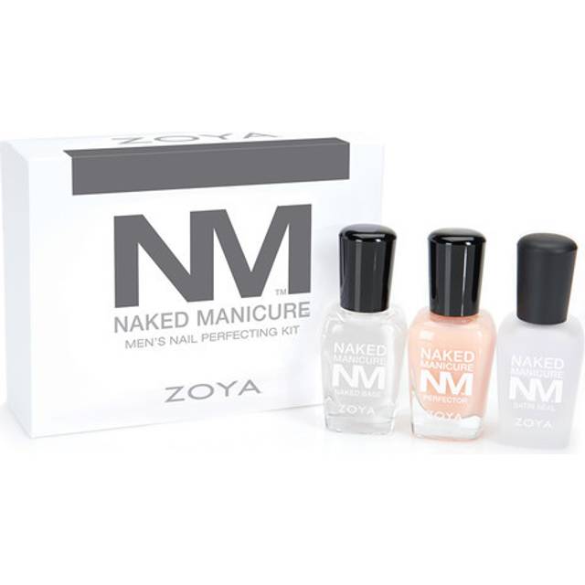 Zoya Men&apos;s Starter Kit - Naked Manicure Vegan Nail Polish Kit (3