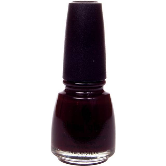 CHINA GLAZE Nail Lacquer |Svart |14 ml