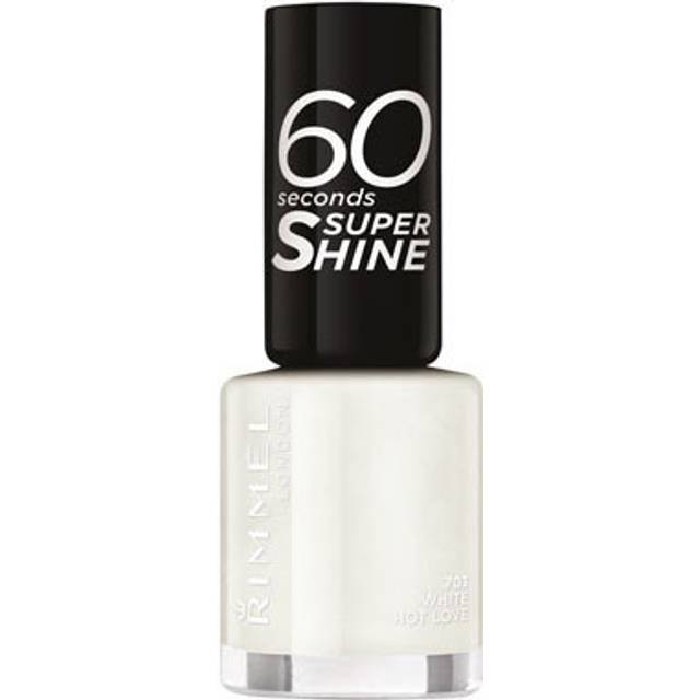 Rimmel London 60 Seconds Super Shine (various shades) - White Hot Love