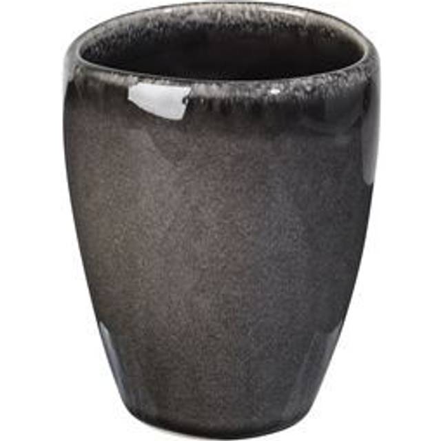 Broste Copenhagen Nordic Coal mugg 10 cm - Svart
