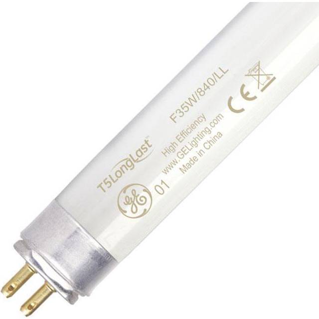 GE Lighting Fluorescent 1149mm LongLast T5 Tube 35W HE High Efficiency Warm White F35W/T5/830