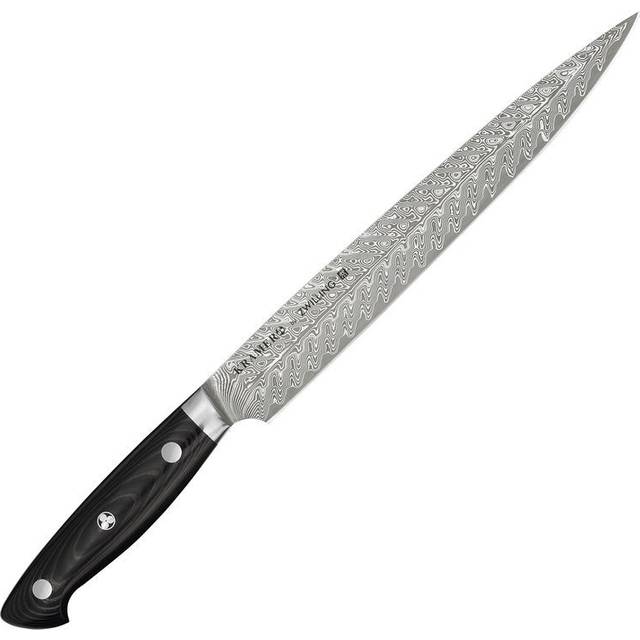 Zwilling Zwilling Kramer euro stainless carving knife 23 cm Damascus-black