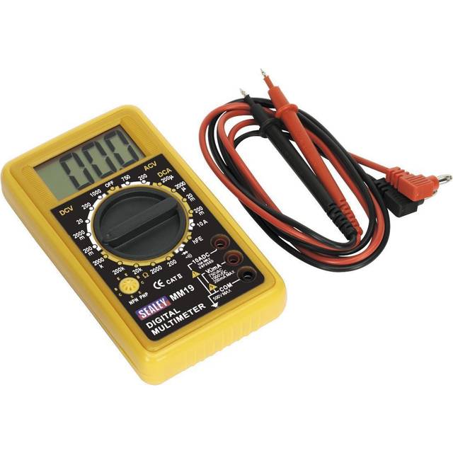 Sealey MM19 Digital Multimeter 7 Function