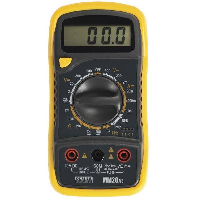 Sealey MM20 8-Function Digital Multimeter with Thermocouple