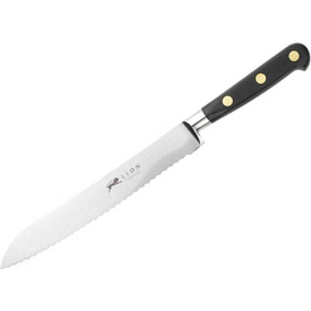 Ideal Brödkniv 20 cm Svart - Stål och svart