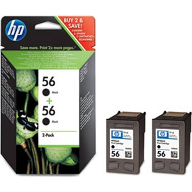 Kompatibel bläckpatron HP 56 XL - 57 XL - C6656AE, 5 st. rabattpaket 105 ml