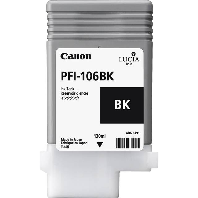 Compatible Canon PFI-106BK Ink Black Cartridge - 6621B001AA