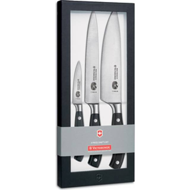 Victorinox Grand Maitre Black Kitchen Knife Set