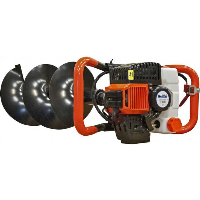 Jordborr 52 cc med 80 mm borr