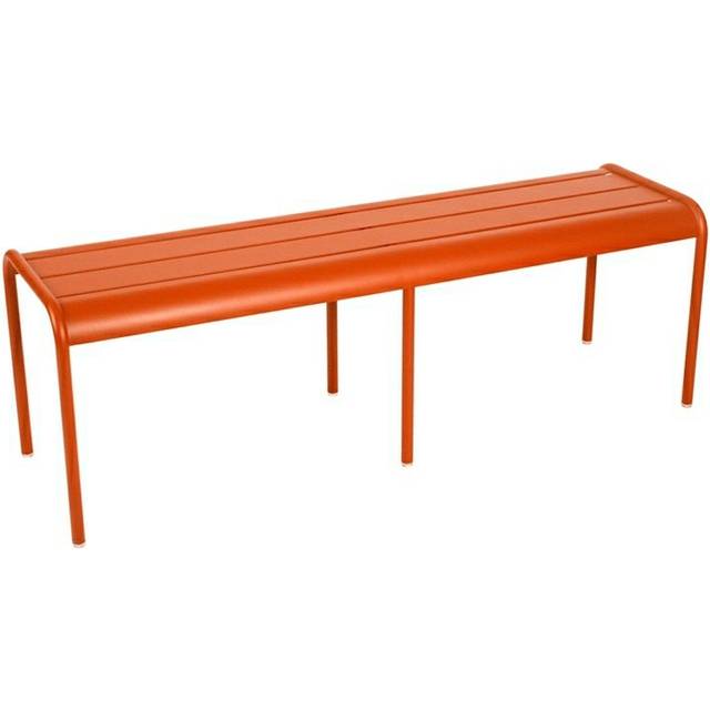 Fermob - Luxembourg Garden Bench 3/4 Places - kaktus/texturiert/BxHxT 145x48,8x42,5cm/UV-beständig - cactus (48.8 x 145.0 x 42.5cm)