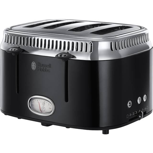 Retro Pink 4 Slice Toaster