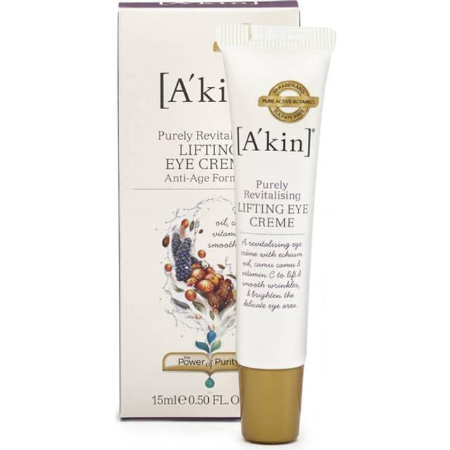 A'kin Purely Revitalising Lifting Anti-Ageing Eye Creme 15ml
