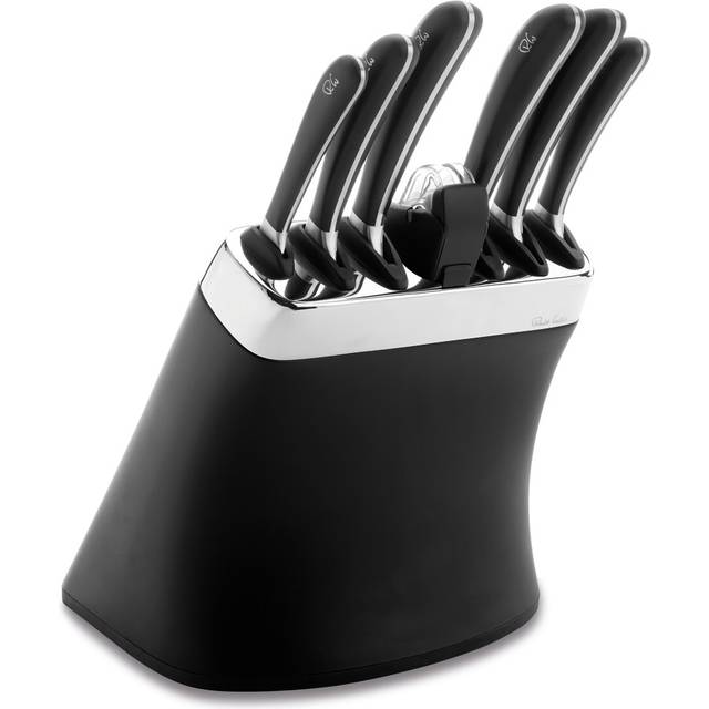 Robert Welch Signature ABS Knife Block Set 8 Piece with Sharpener