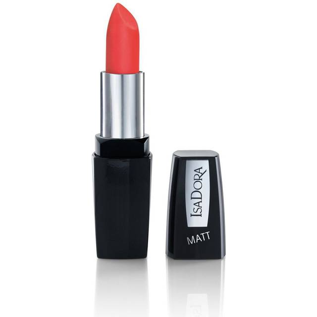 Isadora Perfect Matt 04 Hot Coral Lipstick 4.5g
