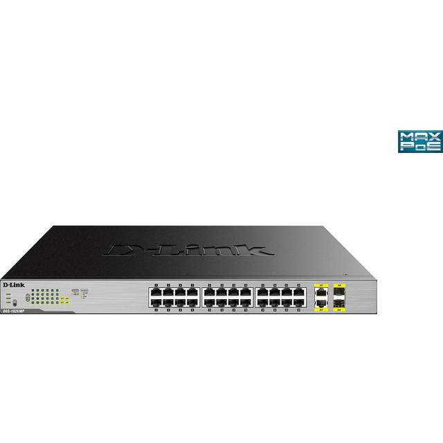 D-Link DGS-1026MP 26-Port Gigabit Max PoE Switch - D-Link Switch
