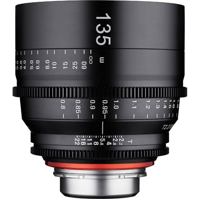 XEEN Cinema 135mm T2.2 Canon EF full frame lens MF Cine Video Lens for high resolutions with follow focus sprockets