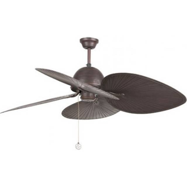 Faro Cuba Large Ceiling Fan with / without Light Wood, Dark Brown
