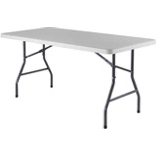 Jemini White 1520mm Folding Rectangular Table - KF72329
