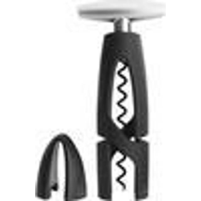 Continuous turn Corkscrews with foil-cutter base black 17 cm - 7in. Altar
