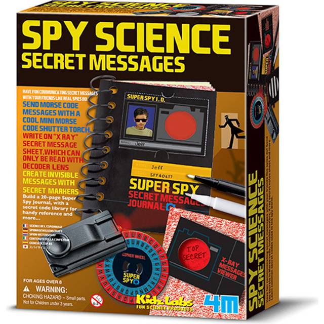 4M Spy Science Secret Message Kit