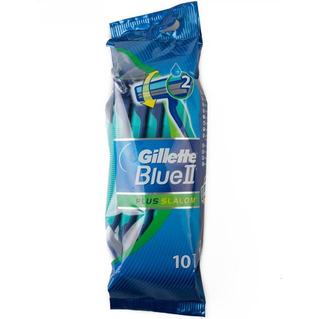 Gillette Blue II Plus Slalom - 10 st