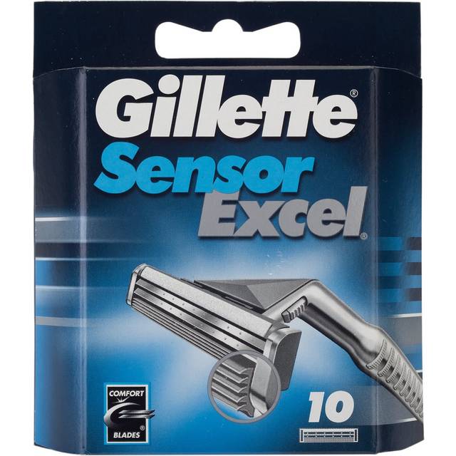 Gillette Sensor EXCEL 10-pk. Rakblad