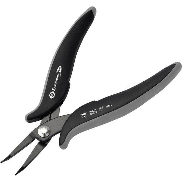 CK Ecotronic ESD Snipe Nose Plier Bent