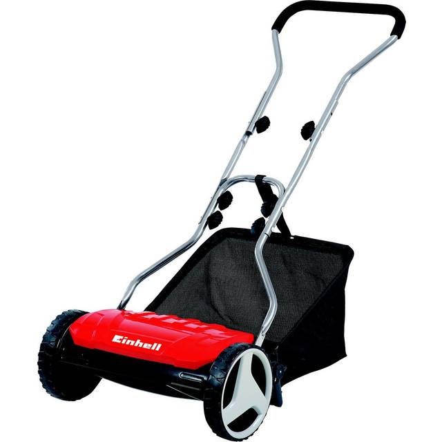 Einhell Electric Cylinder Lawnmower 38cm Silent 26L Push Lawn Mower GE-HM 38 S-F