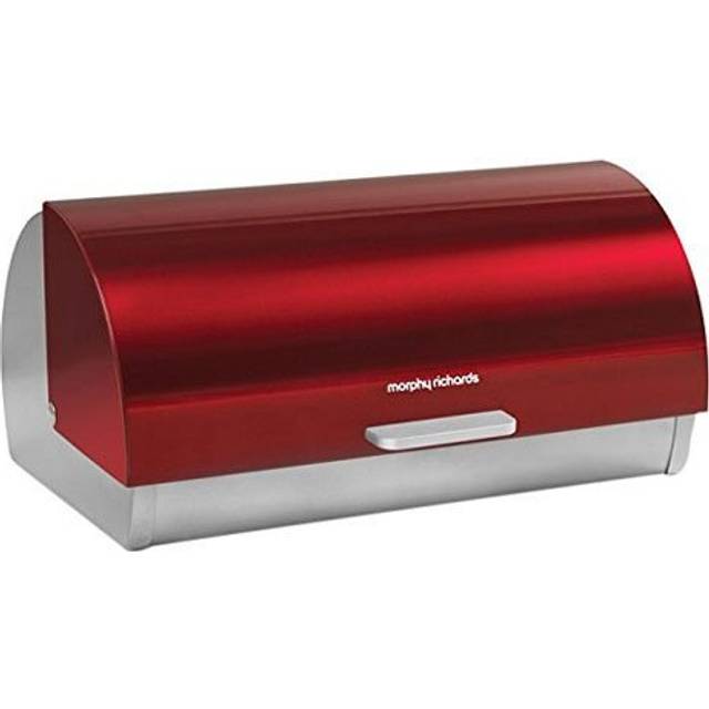 Morphy Richards Accents Roll Top Bread Bin Black