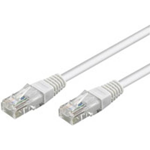Goobay CAT 5e U/UTP Network Cable 3M - White